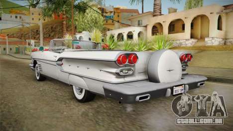 Pontiac Bonneville Hardtop 1958 HQLM para GTA San Andreas