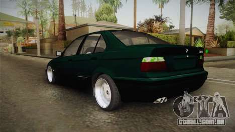 BMW 320i E36 BORBET para GTA San Andreas