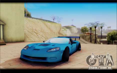 Chevrolet Corvett Z06 para GTA San Andreas