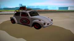 Volkswagen Beetle белый para GTA San Andreas