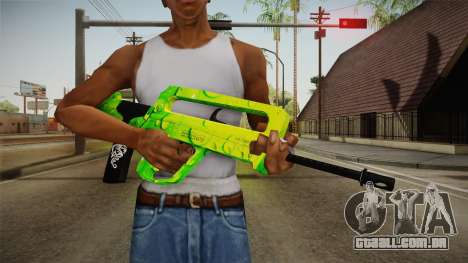 Green Weapon 2 para GTA San Andreas