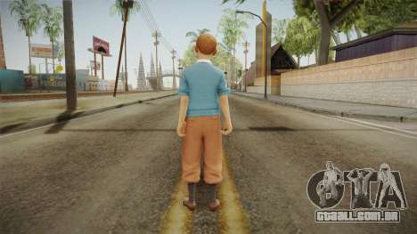 Tintin para GTA San Andreas