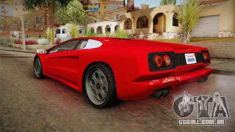 GTA 5 Pegassi Infernus Classic v3 para GTA San Andreas