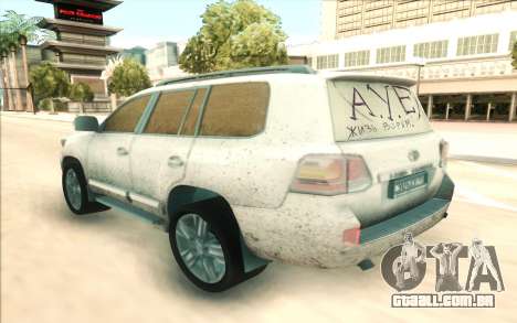 Toyota Land Cruiser 200 para GTA San Andreas