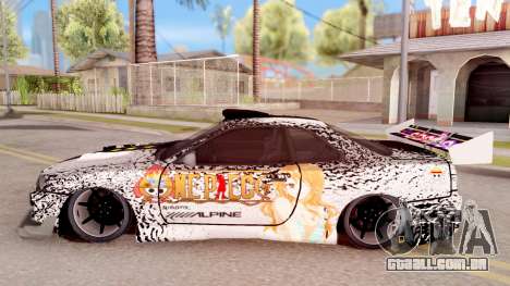 Nissan Skyline GT-R One Piece para GTA San Andreas