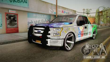 Ford F-350 Livery Philippines para GTA San Andreas