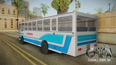 Huanghai DD6111CT Suburban Bus Blue para GTA San Andreas