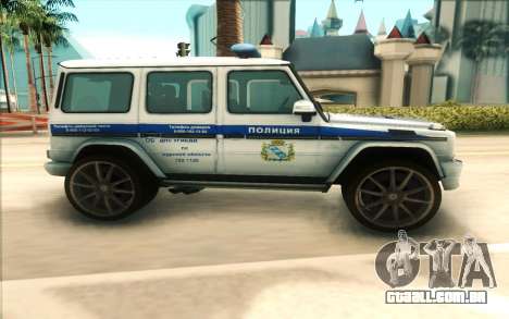 Mercedes-Benz G65 Police para GTA San Andreas