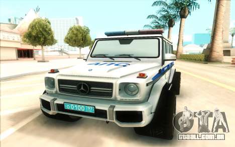 Mercedes-Benz G65 Police para GTA San Andreas