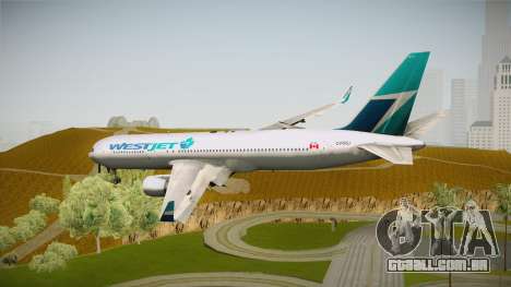Boeing 767-338ER WestJet Airlines para GTA San Andreas