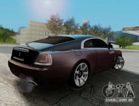 Rolls-Royce Wraith 2014 para GTA San Andreas