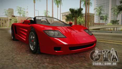 GTA 5 Progen GP1 Roadster para GTA San Andreas