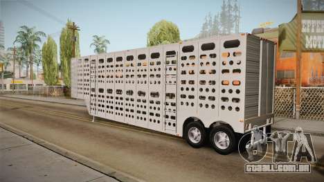 Double Trailer Livestock v3 para GTA San Andreas
