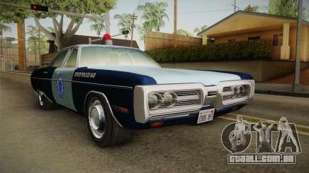 Plymouth Fury 1972 Massachusetts State Police para GTA San Andreas