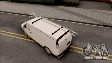 Chevrolet Express Undercover Surveillance Van para GTA San Andreas