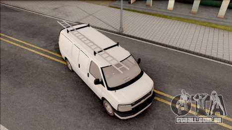 Chevrolet Express Undercover Surveillance Van para GTA San Andreas