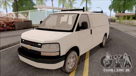 Chevrolet Express Undercover Surveillance Van para GTA San Andreas