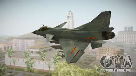 Chengdu J-10 Vigorous Dragon para GTA San Andreas