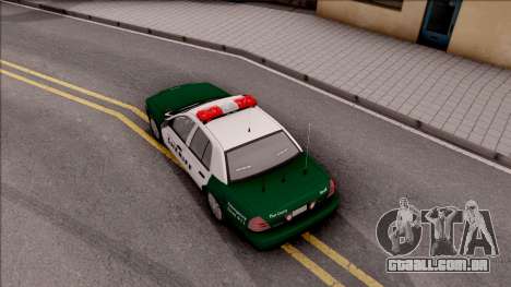 Ford Crown Victoria Flint County Sheriff 2010 para GTA San Andreas