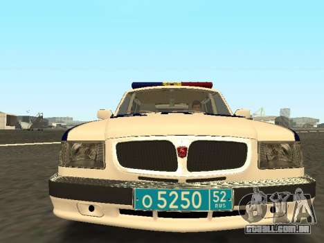 GAZ 310221 DPS Polícia para GTA San Andreas