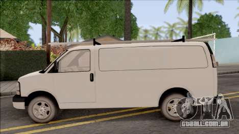 Chevrolet Express Undercover Surveillance Van para GTA San Andreas