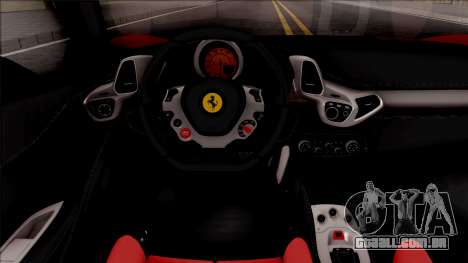 Ferrari 458 Italia Misha Design para GTA San Andreas