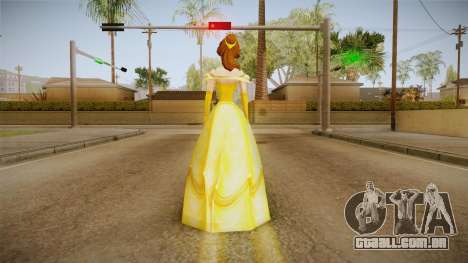 Beauty and the Beast - Belle Dress para GTA San Andreas