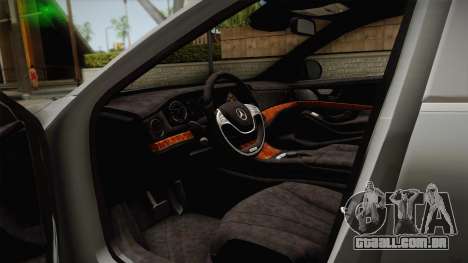 Mercedes-Maybach S600 X222 para GTA San Andreas