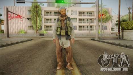 Medal Of Honor 2010 Taliban Skin v5 para GTA San Andreas