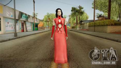 Mass Effect 3 Miranda DLC Citadel Dress Red para GTA San Andreas