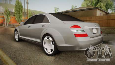 Mercedes-Benz S500 2013 para GTA San Andreas