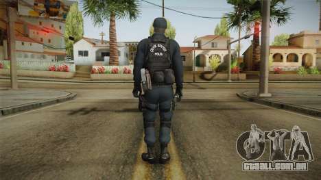 Turkish Riot Police Officer - Long Sleeves para GTA San Andreas