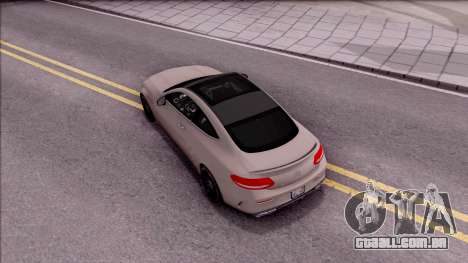 Mercedes-Benz C63S AMG Coupe 2016 para GTA San Andreas