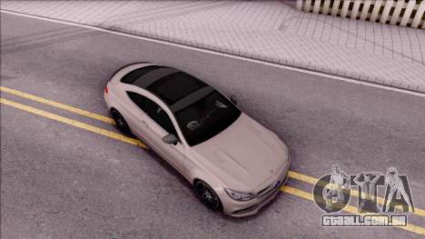 Mercedes-Benz C63S AMG Coupe 2016 para GTA San Andreas