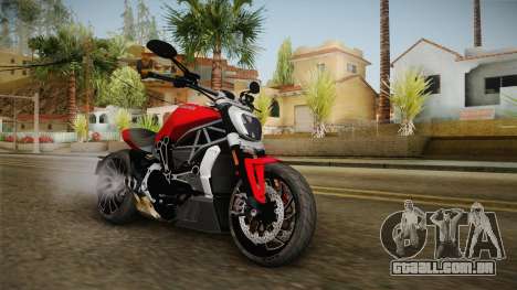 Ducati XDiavel S 2016 IVF para GTA San Andreas