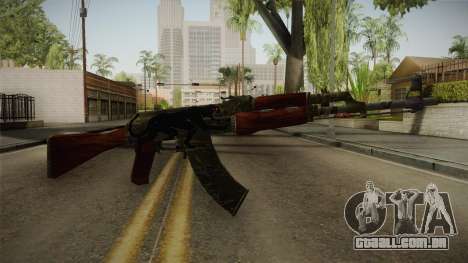 CS: GO AK-47 Jaguar Skin para GTA San Andreas