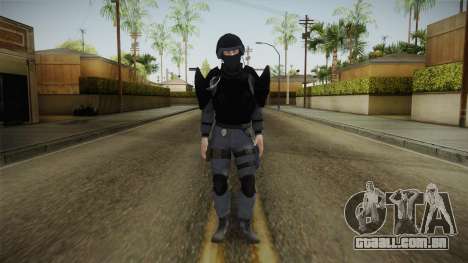 Mirror Edge Cop Heavy v1 para GTA San Andreas