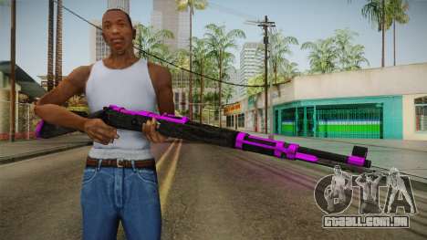 Purple Rifle para GTA San Andreas