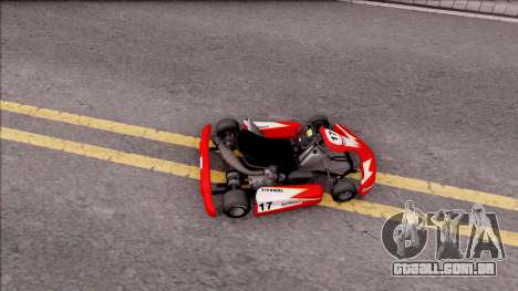 Shifter Kart 125cc para GTA San Andreas