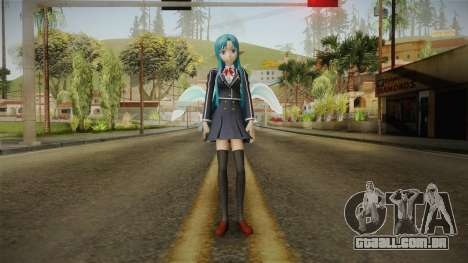 Asuna Yuuki School Uniform v4 para GTA San Andreas