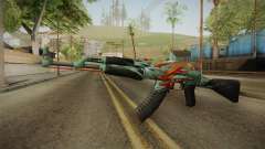 CS: GO AK-47 Aquamarine Revenge Skin para GTA San Andreas