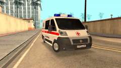 Fiat Ducato Ambulance para GTA San Andreas