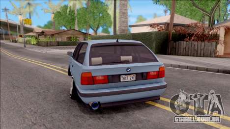 BMW M5 E34 Touring Slammed 1995 para GTA San Andreas