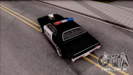 Plymouth GTX Police LVPD 1972 para GTA San Andreas