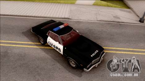 Ford Gran Torino Police LVPD 1975 v2 para GTA San Andreas
