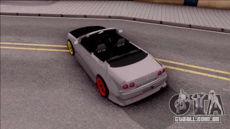 Nissan Skyline R33 Cabrio Drift Monster Energy para GTA San Andreas