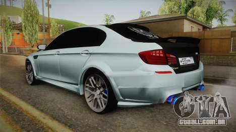 BMW M5 F10 Hamann para GTA San Andreas