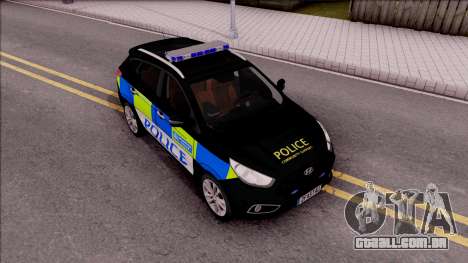 Hyundai IX35 2012 U.K Police para GTA San Andreas