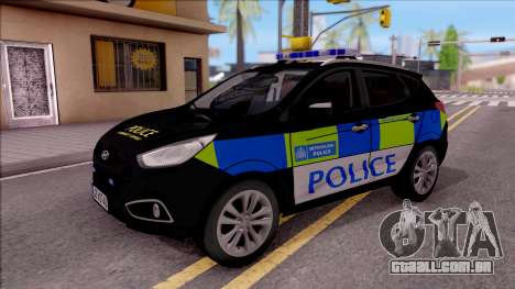 Hyundai IX35 2012 U.K Police para GTA San Andreas