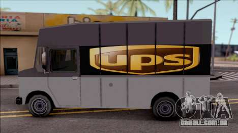 UPS Van para GTA San Andreas